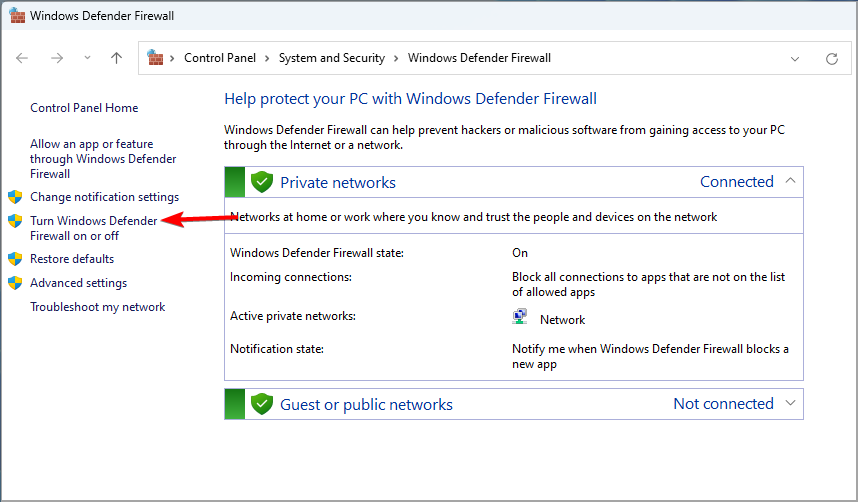 Win11零碎防火墙阻止打印机访问怎样办
