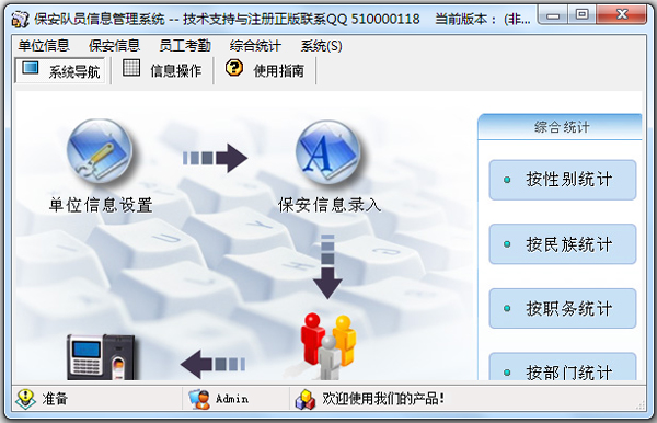保安队员信息管理零碎 V1.0