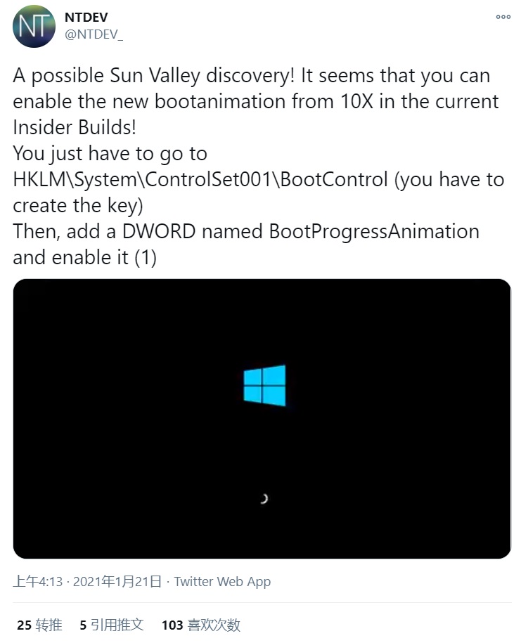 Win10怎样解锁Win10X引导动画?