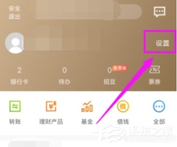 招商银行APP怎样开启设置保护 招商银行APP开启设置保护方法