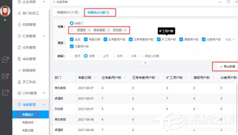 哨子办公怎样运用考勤管理功能？哨子办公考勤管理功能运用方法