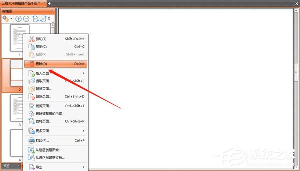 云橙PDF编辑器怎样删掉空白页？云橙PDF编辑器删掉空白页的方法