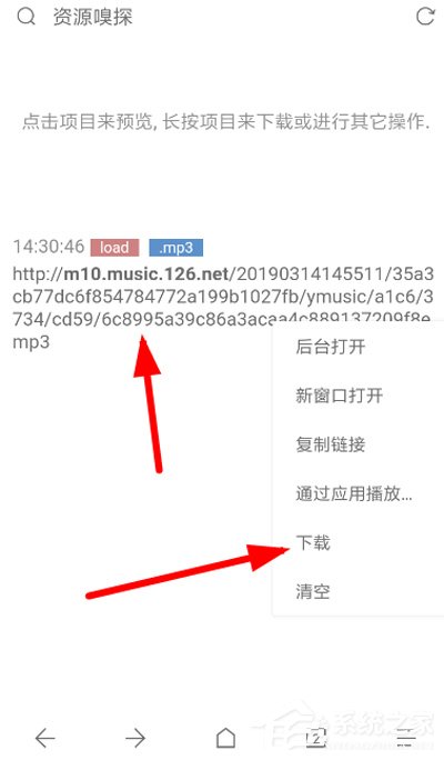 Via浏览器如何下载网易云付费音乐？Via浏览器下载网易云付费音乐的方法