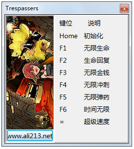 侵入者七项修正器 V1.0 绿色版