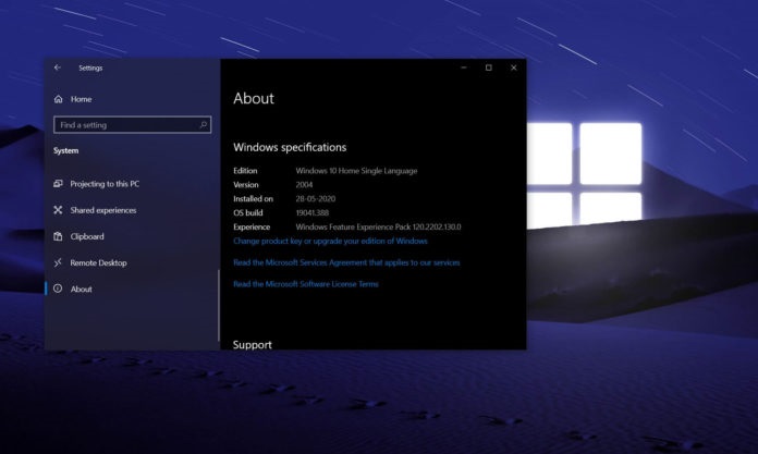 Win10零碎20H2和2004区别分析