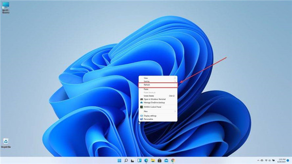 Win11零碎如何刷新按钮？