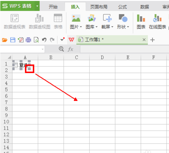 wps复选框怎样设置打勾？