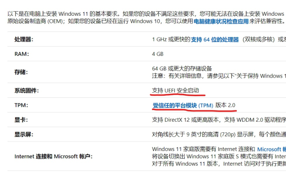 电脑支持Win11零碎