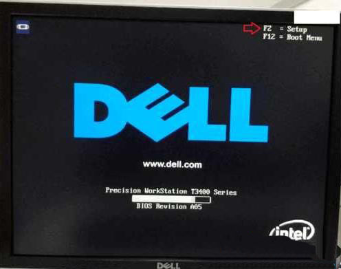 DELL怎样进入BIOS设置