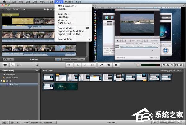 Mac imovie剪辑完后怎样保存？Mac imov